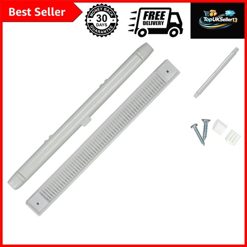 407mm white window trickle - white,