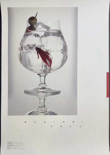 Plainwell enamel betta fish - enamel,