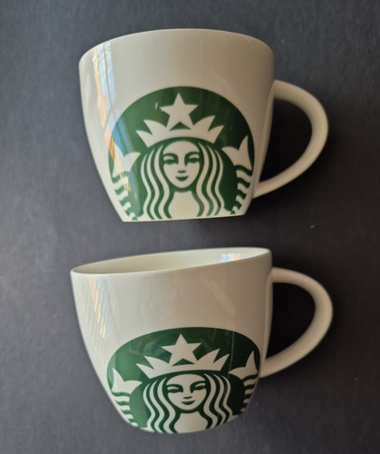 Two starbucks mugs large - two,