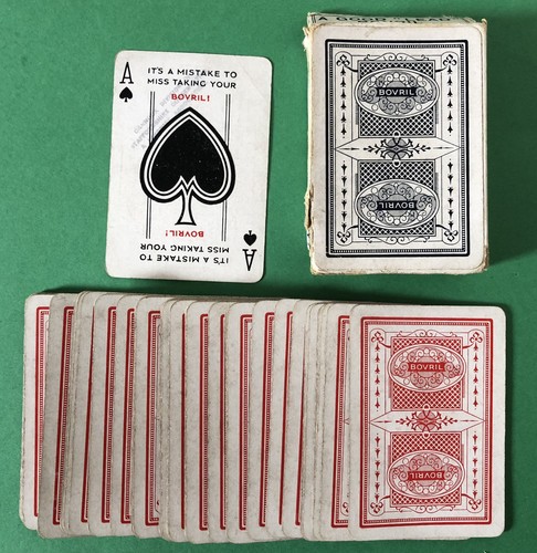 Vintage pack playing cards - vintage,