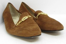 Rayne Suede Shoes Brown Size