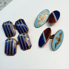 Genuine Vintage Enamel Metal