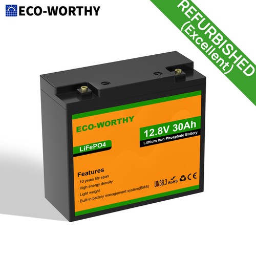 New 12v 30ah - 【98%,