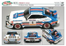 .decal Porsche 911 SC #6 Rally