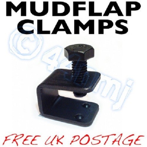 Black mudflap fitting fixing - mudflap,