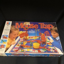 Ideal Mouse Trap Board Game Vintage Complete