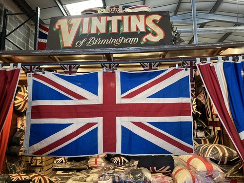 Union jack large textile flag - jack,