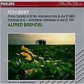 Alfred Brendel : Schubert - Piano Sonata 21 / Wanderer Fa CD Fast and FREE P & P