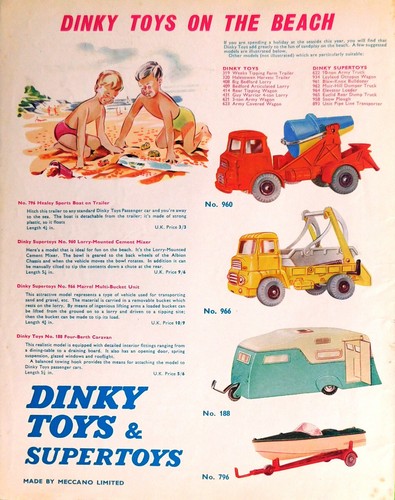 Dinky lorry mounted cement - dinky, lorry-mounted