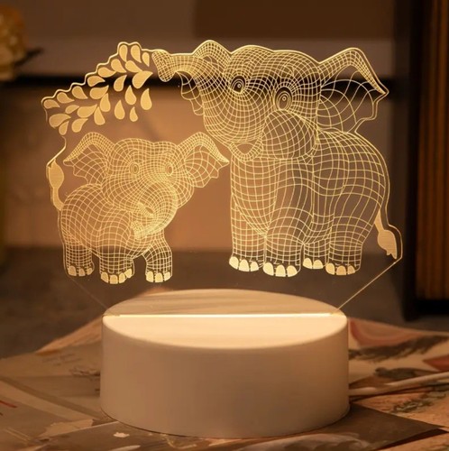 Elephant illusion desk - elephant,