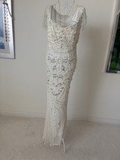 GLAMOROUS SEXY DESIGNER EVENING/WEDDING GOWN