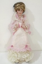Vintage 1980's Mother’s Loving Touch Porcelain Blonde Lady Doll by Danbury Mint