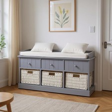 Hallway Storage Bench 2/3