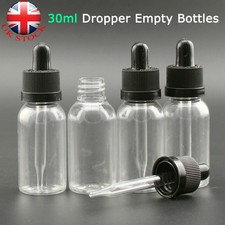 1-1000Pcs 30ml Clear Glass