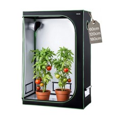 VEVOR Indoor Grow Tent Kit 120 x 60 x 180 cm High Reflective Indoor Plant Tent
