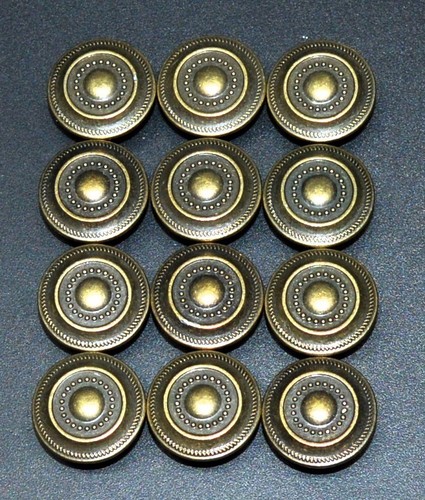 Set round metal - metal, vintage