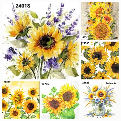 Sunflowers mixed table - mixed,