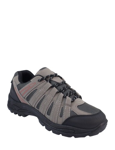 Mens wide fit lace walking - mens,