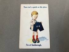 SCARBOROUGH vintage c1920 humour postcard