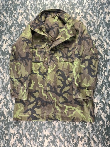Parka coat jacket - czech, army