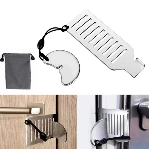 Portable door lock hardware - door,