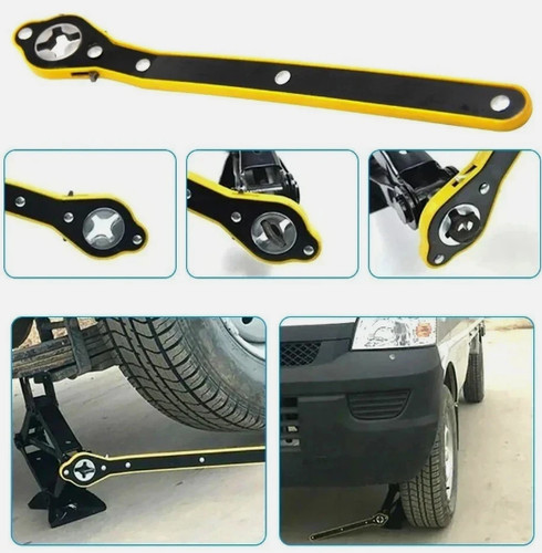 Ton scissor jack - jack, ratchet