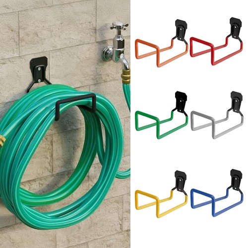 Metal garden hose - metal, holder