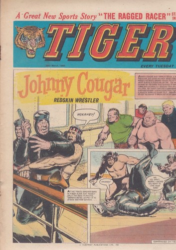 Tiger comic 20th march 1965 - comic,