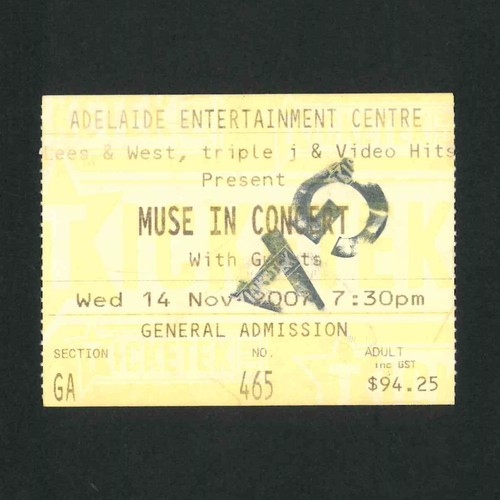 Muse original 2007 - muse, concert