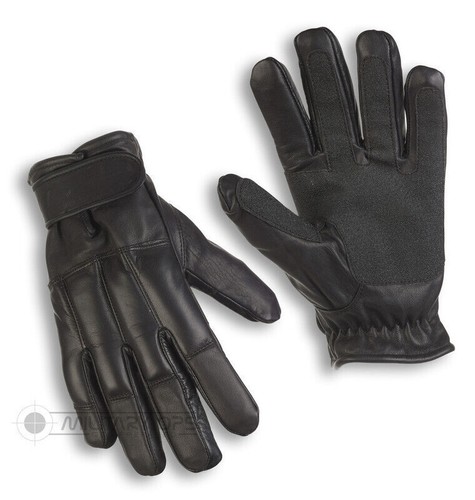 Black leather sand knuckle - sand,