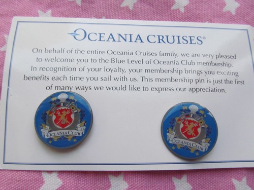 Pair oceania cruises blue - ✨,