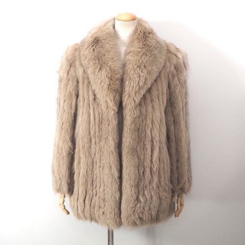 Vintage real fox fur coat - real,
