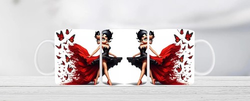 Betty boop and - betty, butterflies