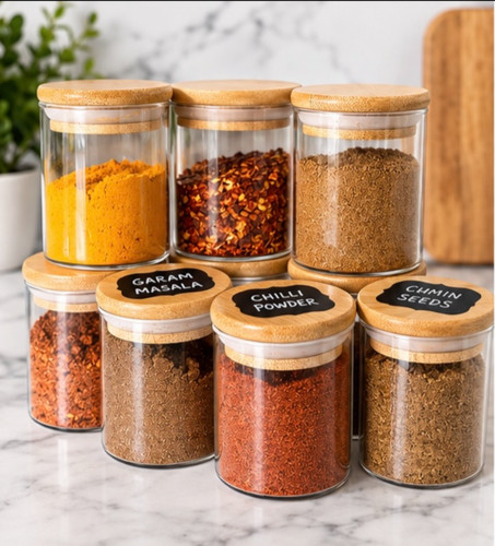 12x glass spice - spice, with