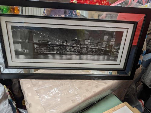 Thomas kinkade framed black - framed, &