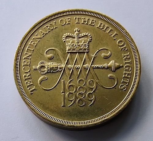1989 two pound coin - 1989,