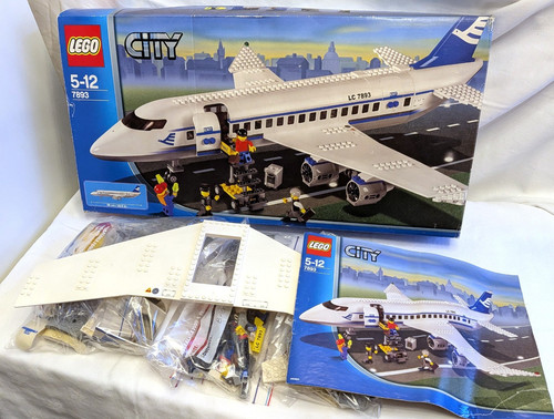 Lego city passenger plane - lego,