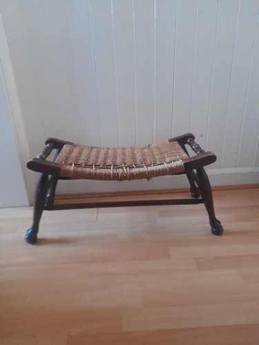 Vintage retro wooden woven - wooden,