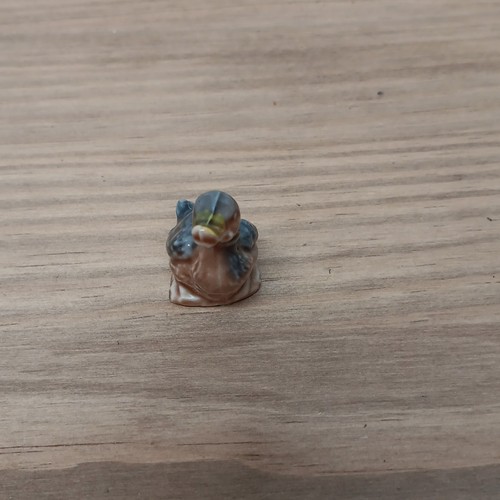 Ceramic duck figurine - duck,