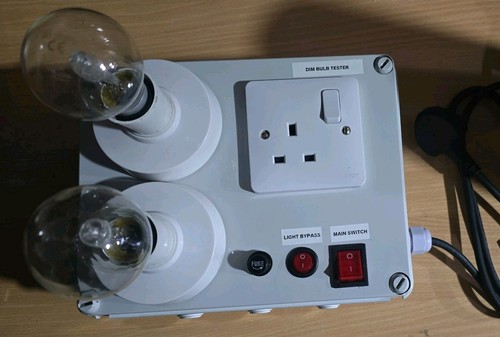Dim bulb tester current - dim, tester/