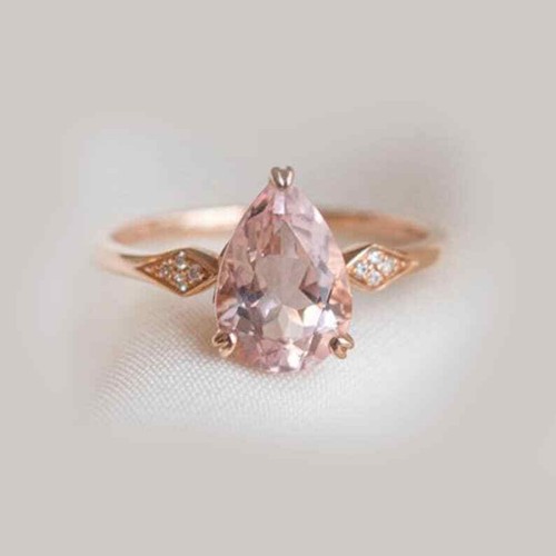 Natural pink morganite - morganite, and