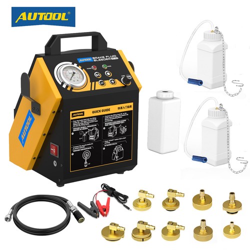 Brake fluid bleeder - fluid, kit