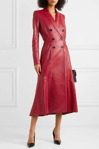Women leather trench - leather,