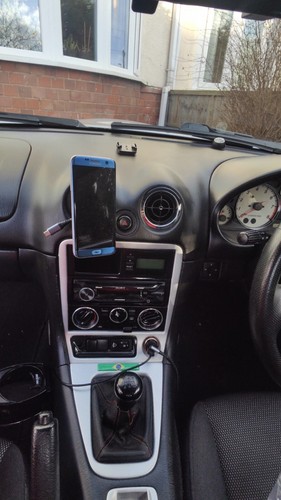Magnetic phone holder mx5 - magnetic,