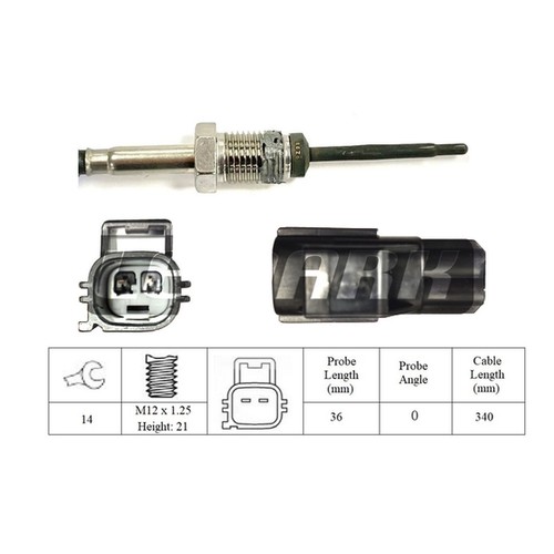 Exhaust temperature sensor - exhaust,