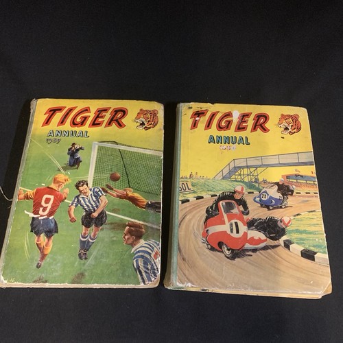 Vintage tiger annual comic - 2x,