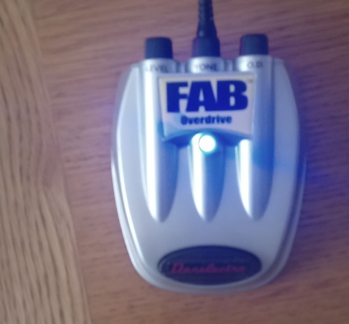 Danelectro fab overdrive - danelectro,