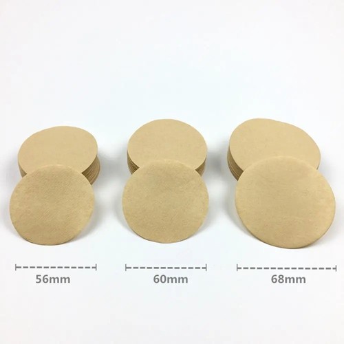 100pc coffee round filter - round,