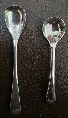 Silver plated salt mustard - x, salt/mustard