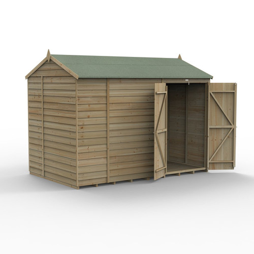 10x6 wooden garden shed - 10x6,